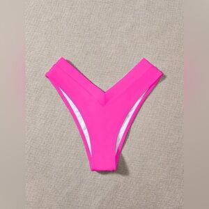 NWOT High Cut Cheeky Bikini Bottom